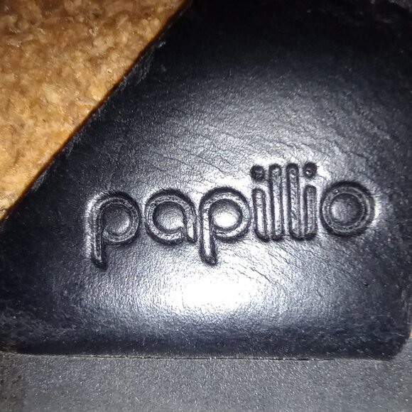 Papillio by Birkenstock Black Leather Women's Ankle Strap Sandals Size 38 - Picture 10 of 12